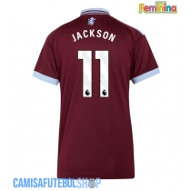 Camisa de time de futebol Aston Villa Nicolas Jackson #11 Replicas 1º Equipamento Feminina 2026-27 Manga Curta